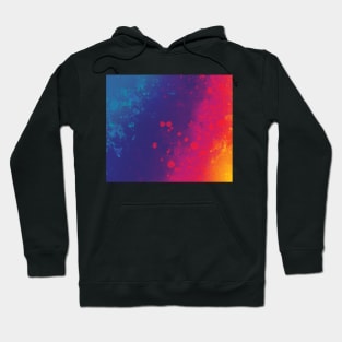 Rainbow Paint Splatter :: Patterns and Textures Hoodie
